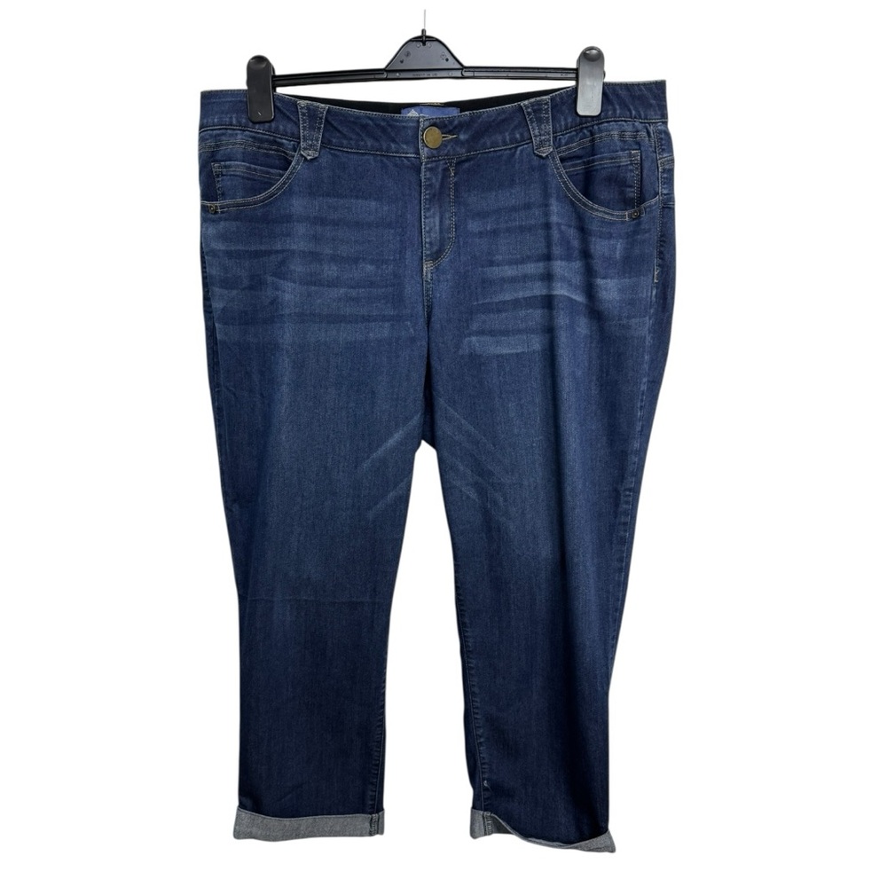 Democracy Women’s Dark‎ Blue Absolution Ankle Jeans Size 20W *630